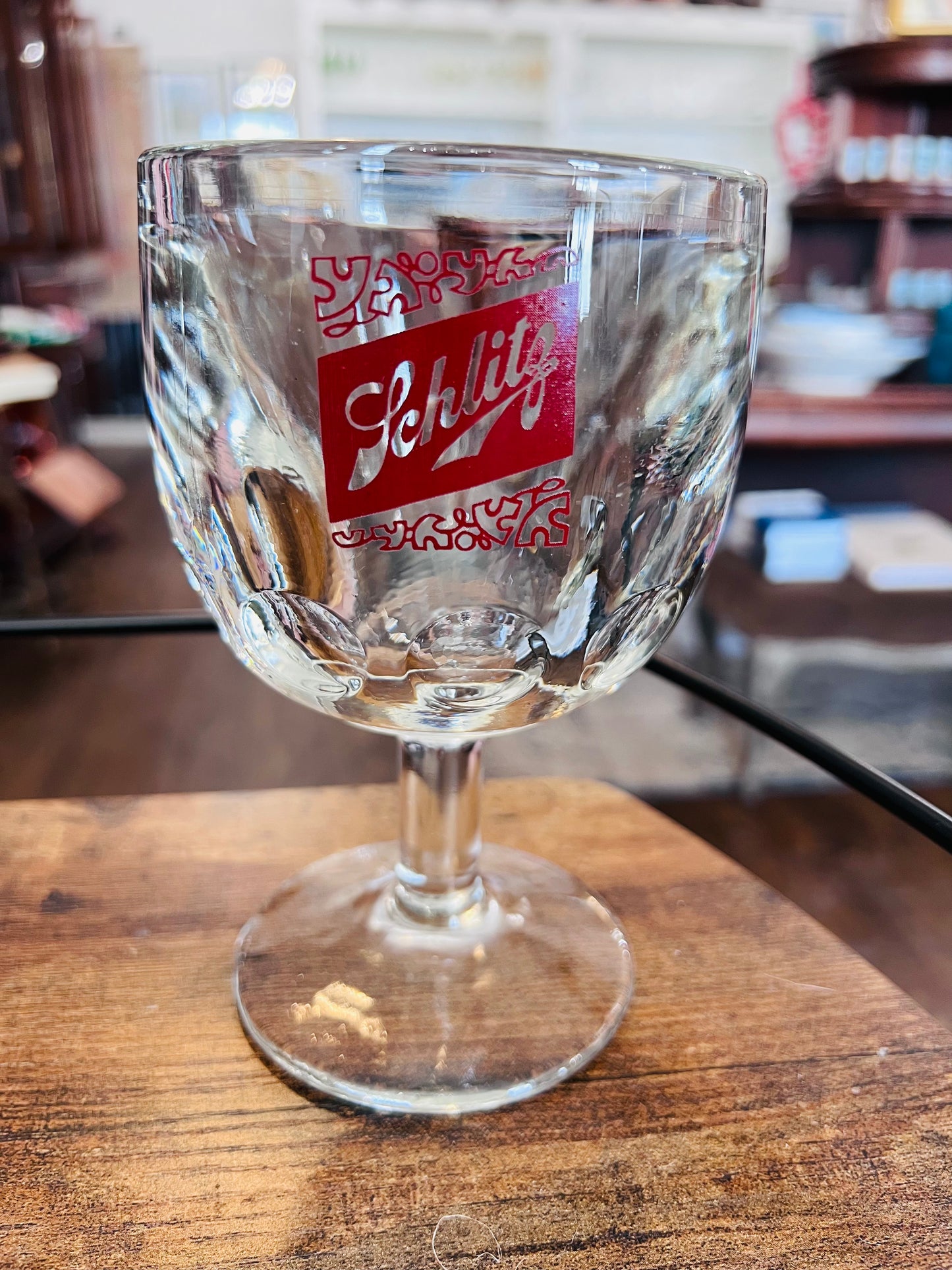 Vintage Schlitz Beer Goblet Circa 1960s/70s