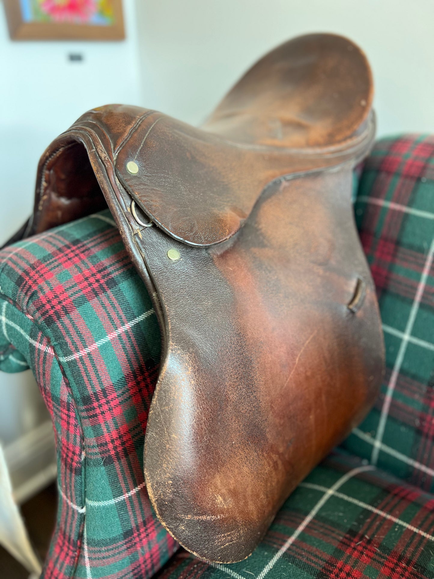 Leather English Saddle