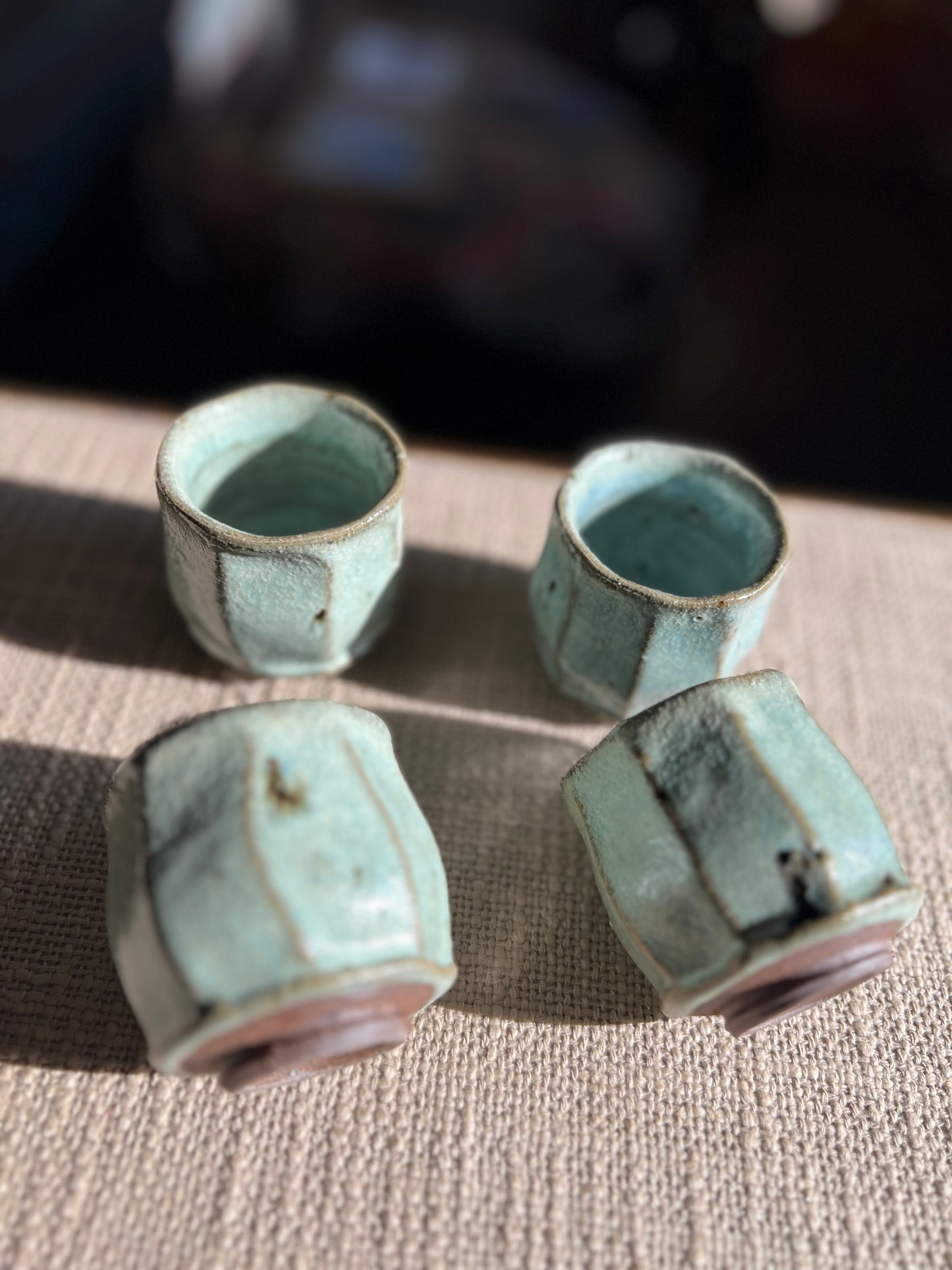Wild Clay and Nuka Glaze Sake Cup by Matt Fishman Pottery