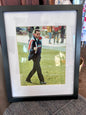 Coach Mike Ditka Flipping the Bird Framed