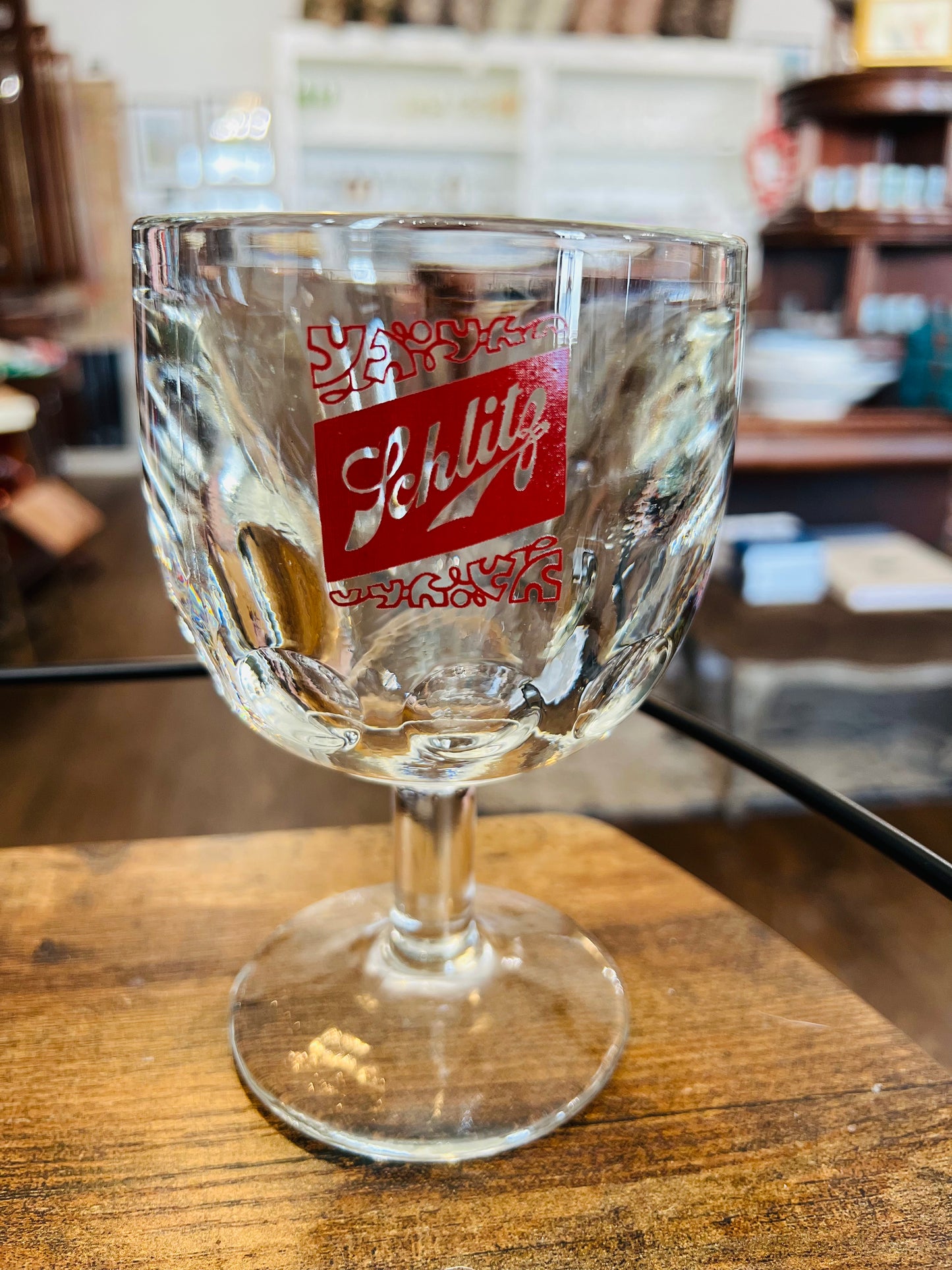 Vintage Schlitz Beer Goblet Circa 1960s/70s