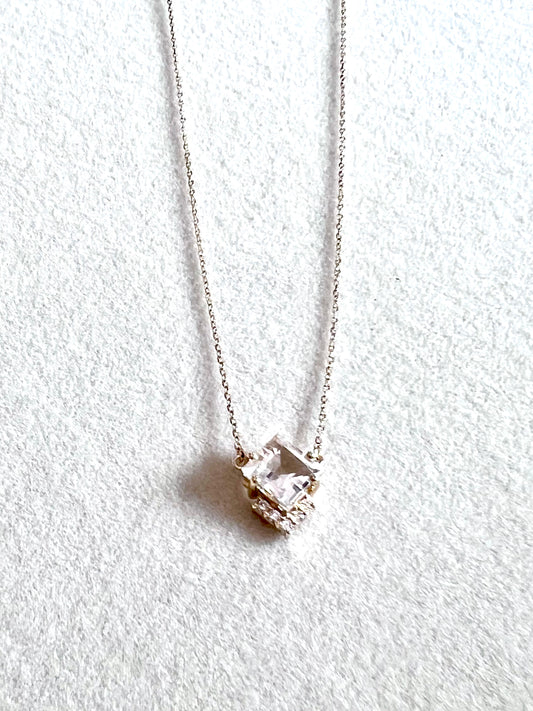 Topaz & Diamond Necklace
