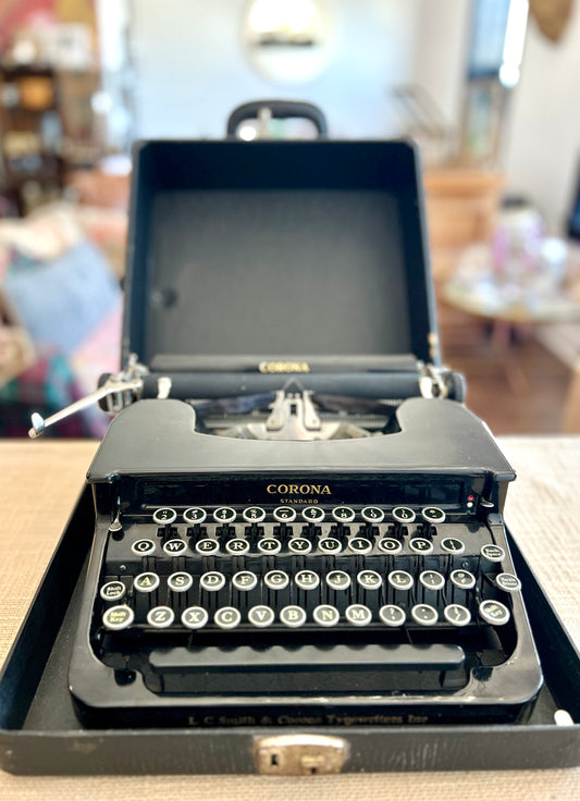 LC Smith & Corona Standard Typewriter circa 1930s