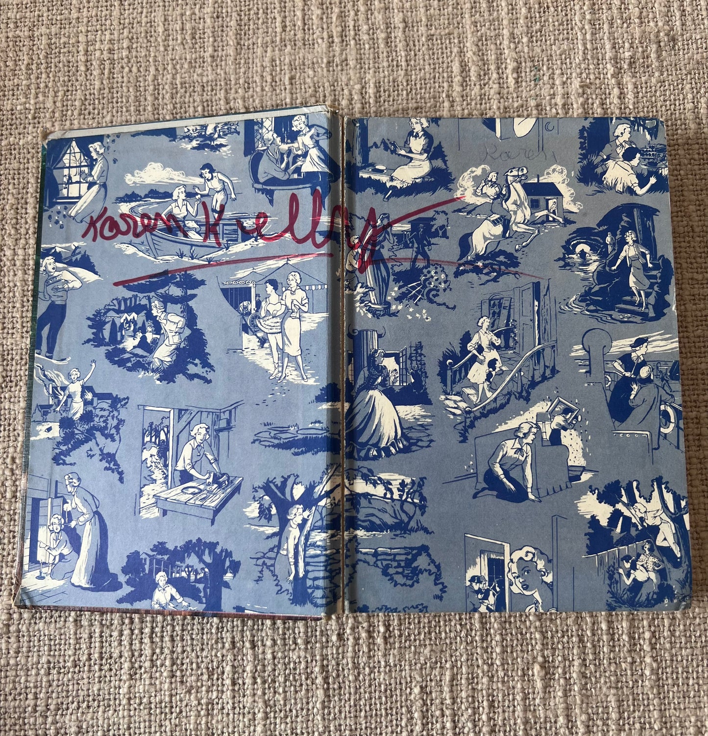 "The Secret of the Old Clock" - Vintage 1959 Nancy Drew Mystery #1