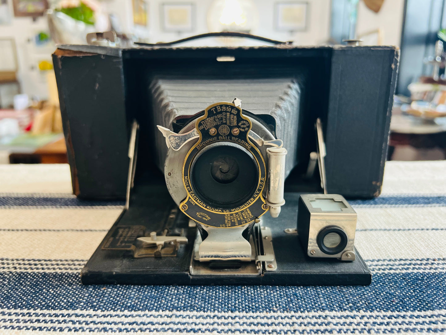 Vintage Kodak 3-A Autographic Folding Bellows Camera Circa 1910s-1920s