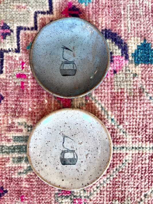 Ski Gondola Handmade Mini Plate