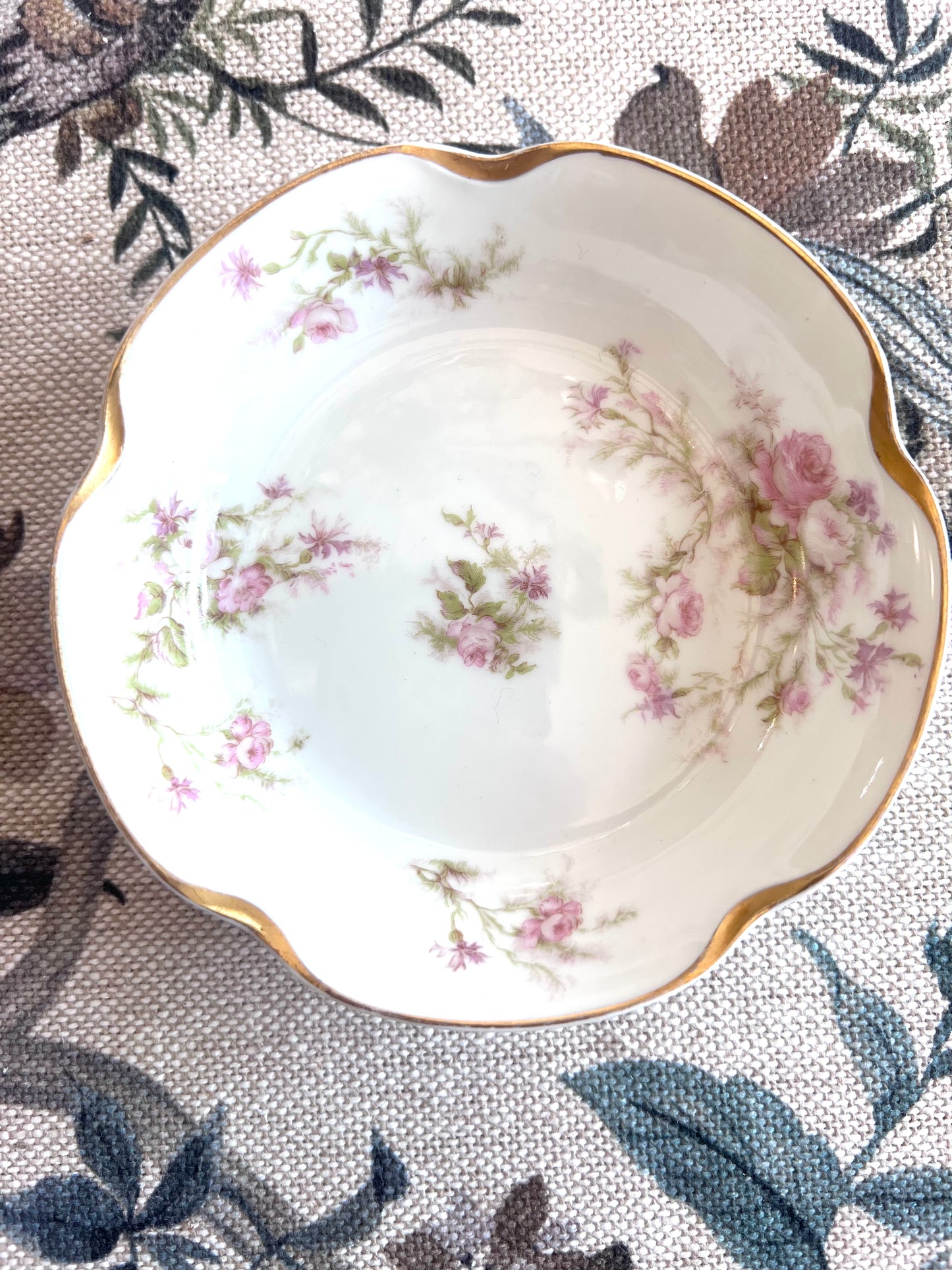 Antique Haviland Limoges Fruit & Dessert Bowl 5"- Schleiger 228I, Circa 1894–1931