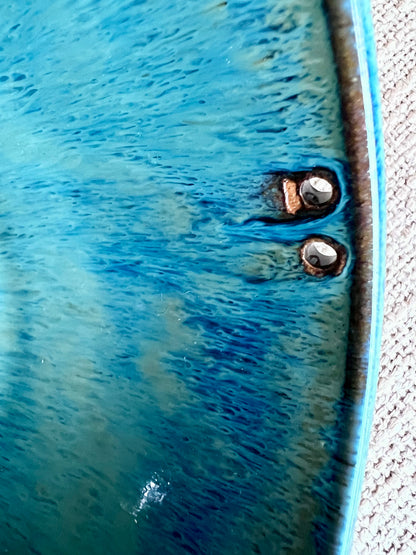 Ramen Bowl Deep Blue - Handmade by Ceramic Artist Natalie Zelman