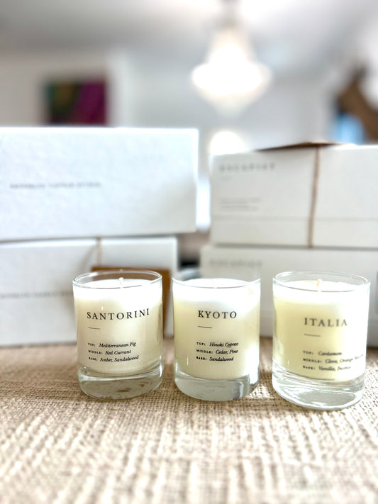 Earthy + Warm Votive Candle Set by Brooklyn Candle Studio