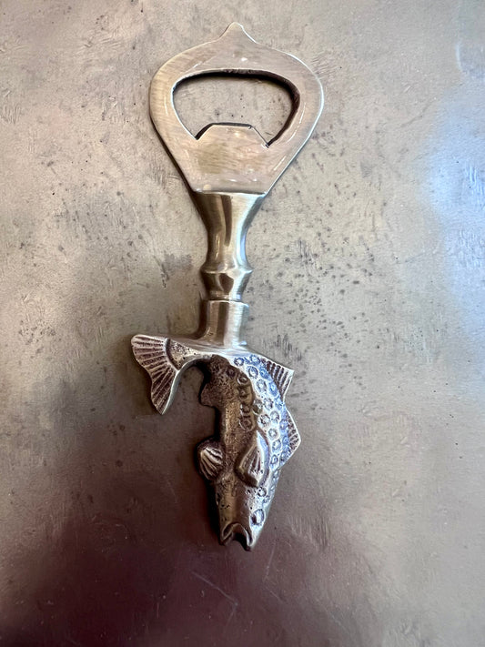 Brass Fish Bottle Opener