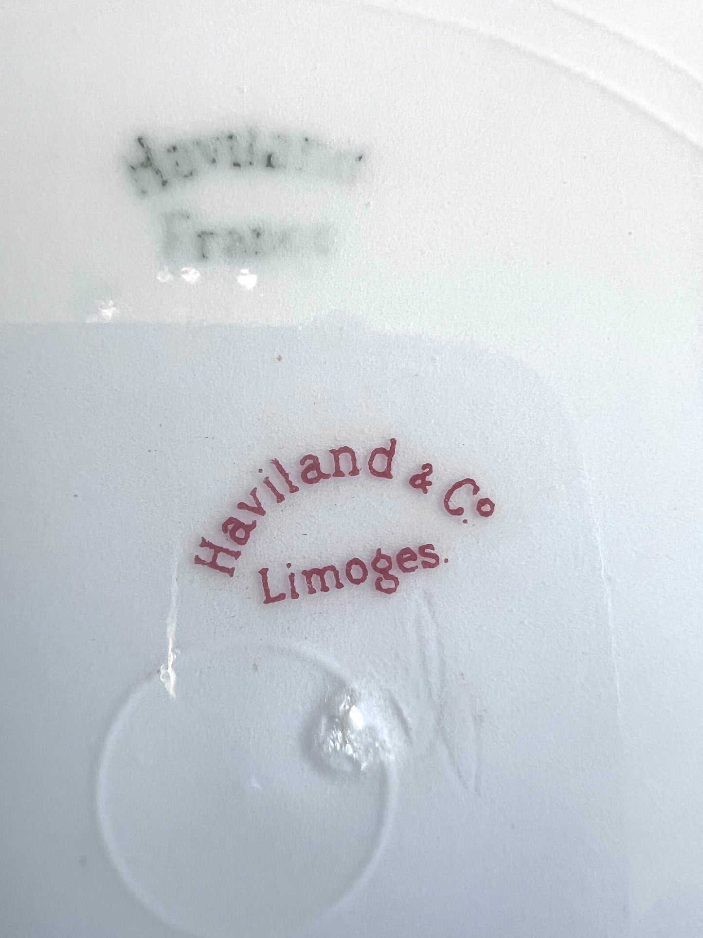Antique Haviland Limoges Salad Plate - Schleiger 228I, Circa 1894–1931