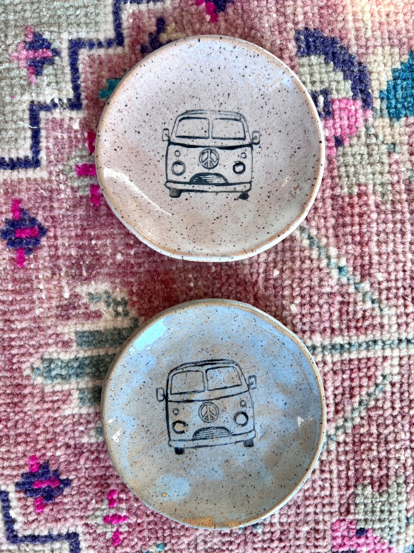 VW Bus Handmade Mini Plate