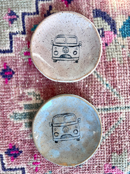 VW Bus Handmade Mini Plate