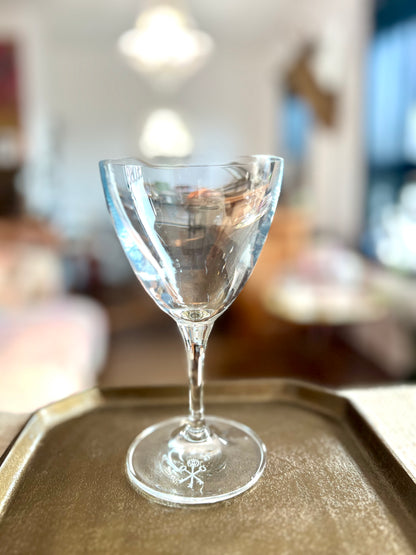 Pappy & Company Signature Keys Nick & Nora Cocktail Glass