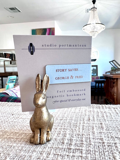 Story Saver...George & Fred Magnetic Bookmark — by George & Fred x Studio Portmanteau
