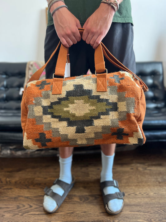 The Texcoco Aztec Weekender Duffel