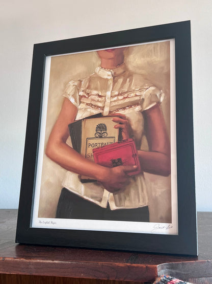 The English Major - Framed Fine Art Print