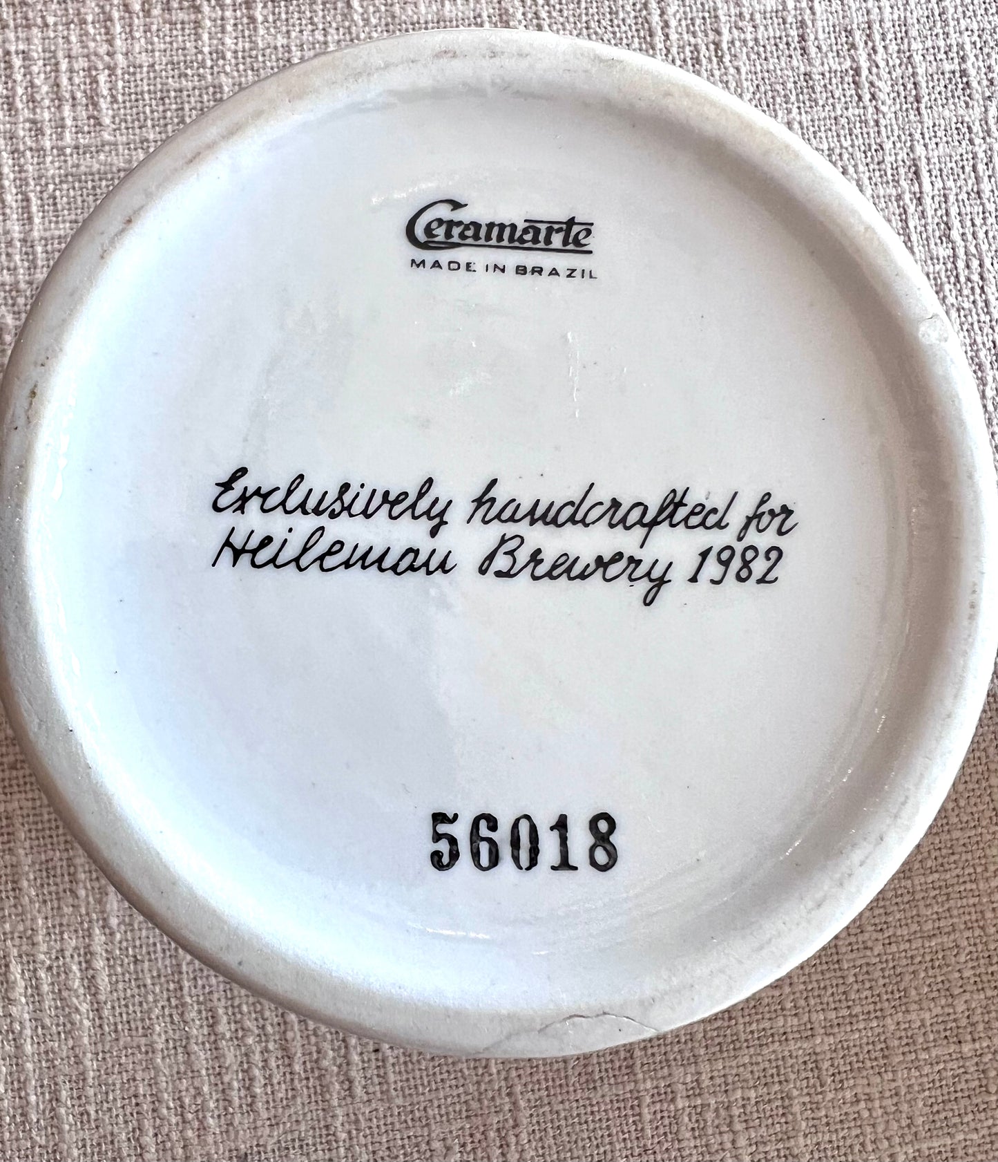 Vintage 1982 Old Style Beer Stein #56018