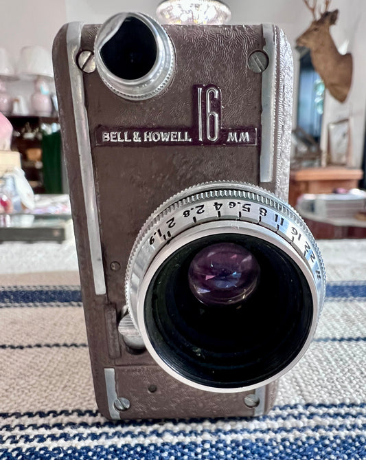 Vintage Bell & Howell 16mm Autoload Movie Camera - Chicago Circa late 1950s-early 1960s