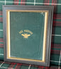 Dark Green Bee Keeping Book Cover Framed Print II - Vintage Reproduction