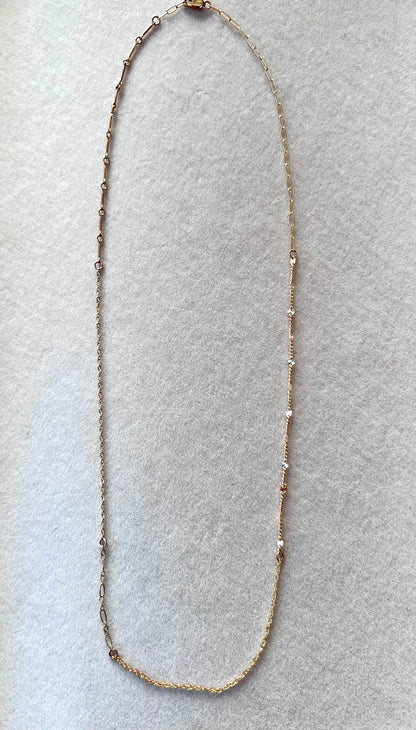 Woven Chain 14kt Gold Fill Necklace - 20"
