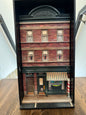 Chicago Barber Shop - Shadow Box by Artist Dick Dahlstrom