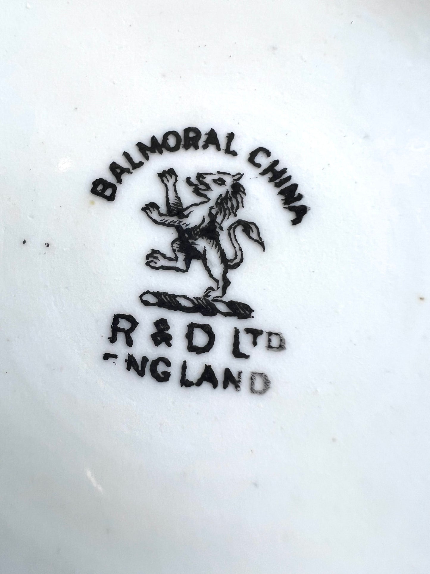 Antique Redfern & Drakeford "Balmoral" China Small Bowl - England
