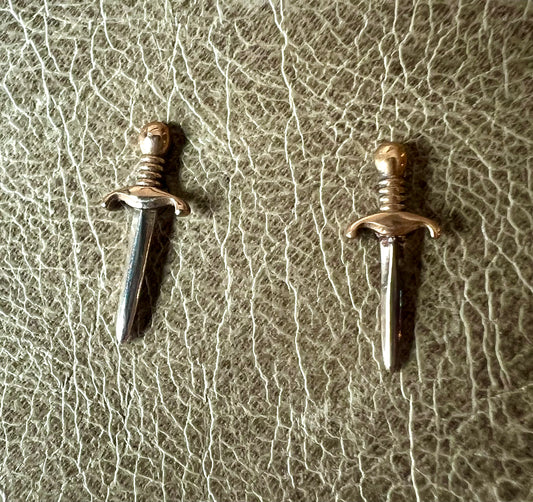 Dagger Stud Earrings