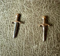 Dagger Stud Earrings