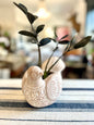 Handmade Terracotta Turtle Dove Planter Pot With ZZ Plant