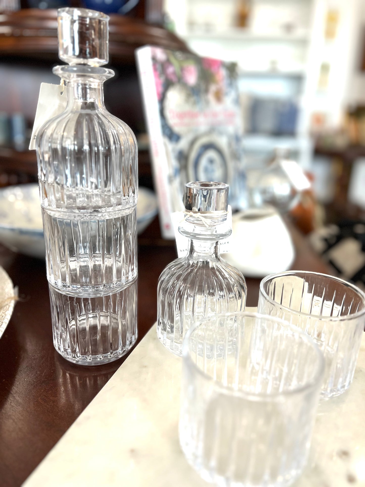 Legend Whisky Decanter & Double Old Fashioned Tumbler Stack - IN STORE OR LOCAL PICK UP ONLY