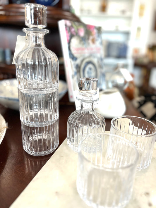 Legend Whisky Decanter & Double Old Fashioned Tumbler Stack - IN STORE OR LOCAL PICK UP ONLY