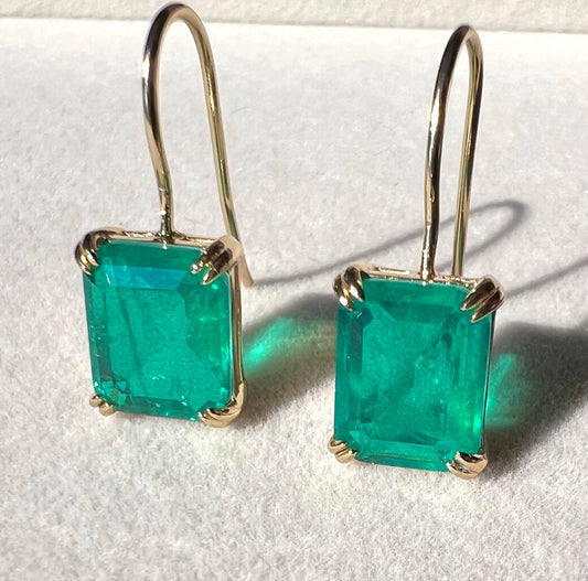 Emerald Fusion Earrings