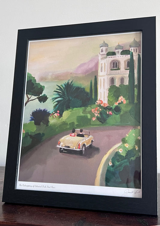 The Kidnapping Of Edward Pink, Part Four - Framed Fine Art Print