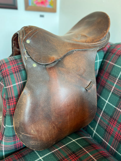 Leather English Saddle