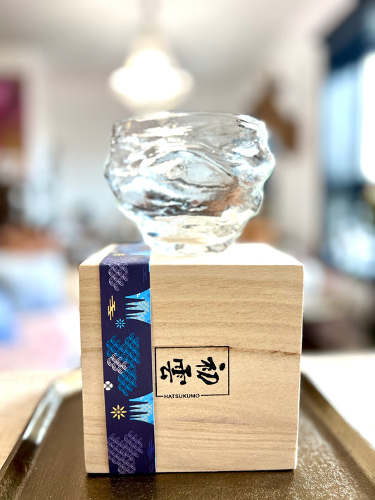 The Kai - Japanese Crystal Whisky Glass with Crafted Wooden Box
