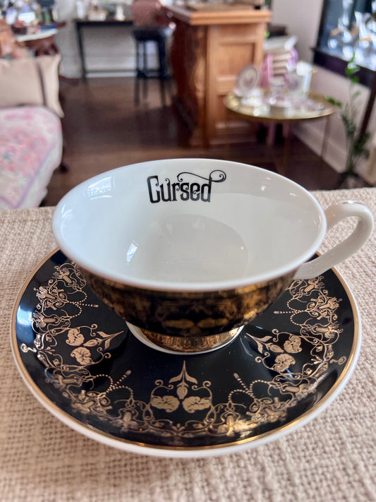 Cursed Teacup & Saucer