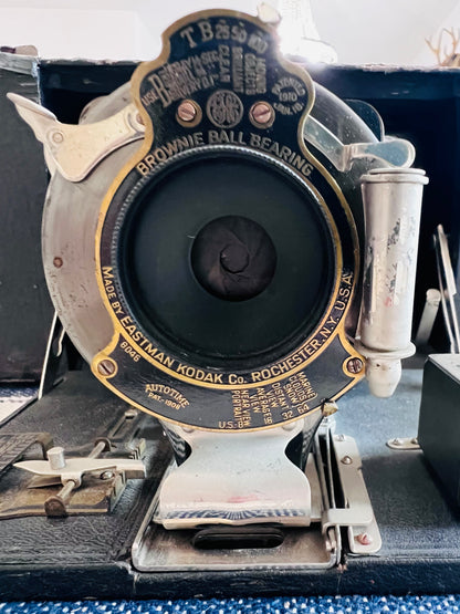 Vintage Kodak 3-A Autographic Folding Bellows Camera Circa 1910s-1920s