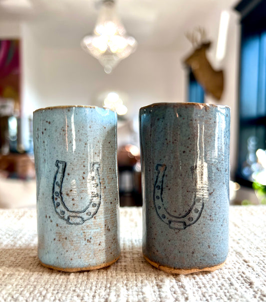 Horseshoe Handmade Tiny Tumbler