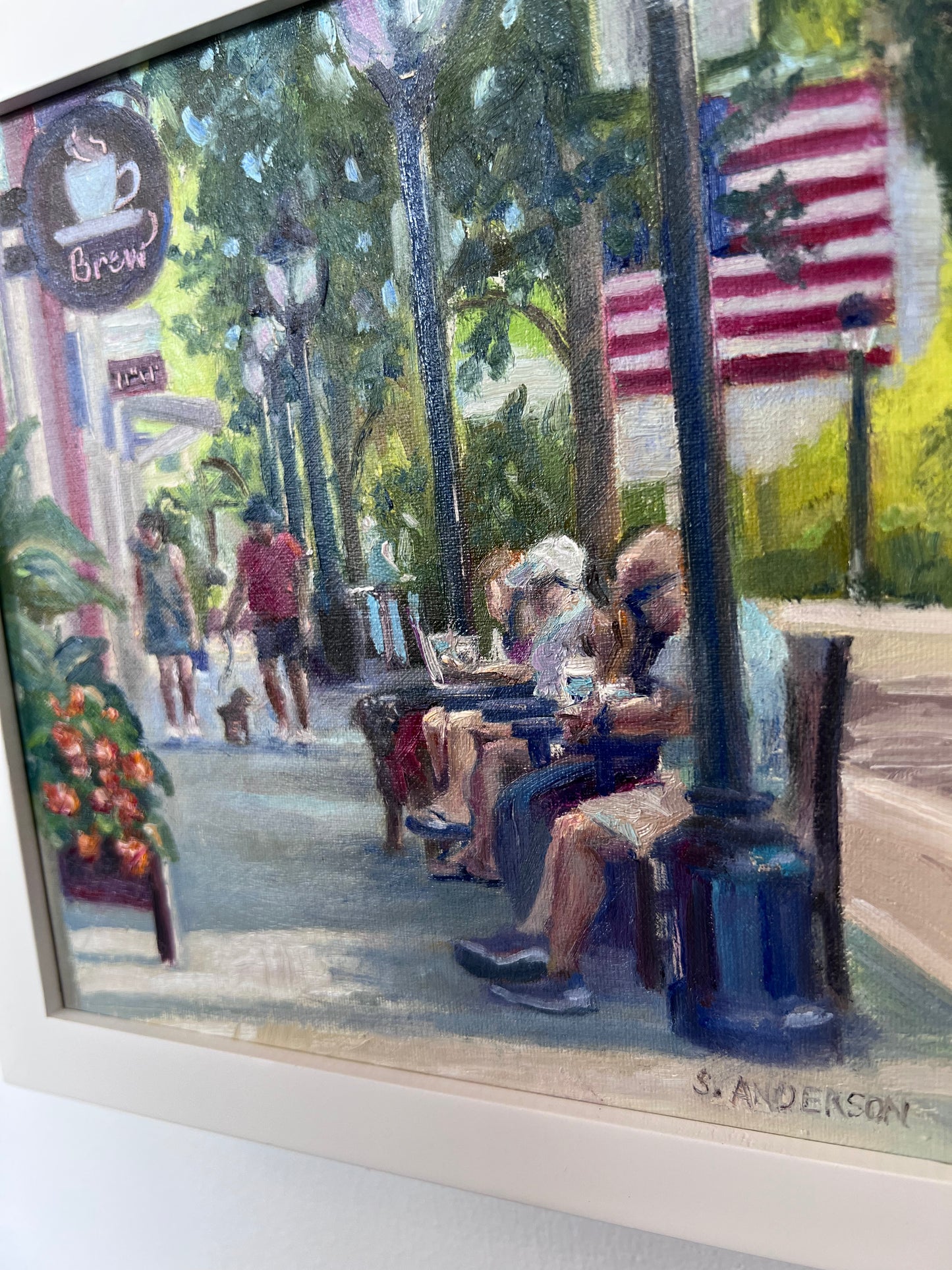 Morning Brew - Original Painting by Susan Anderson