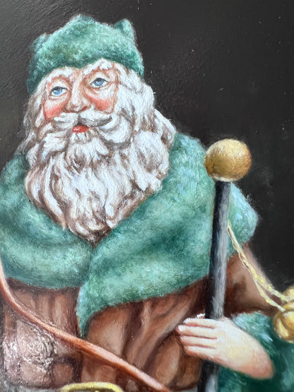 Noël Papa by Artist Lynn Mocarski