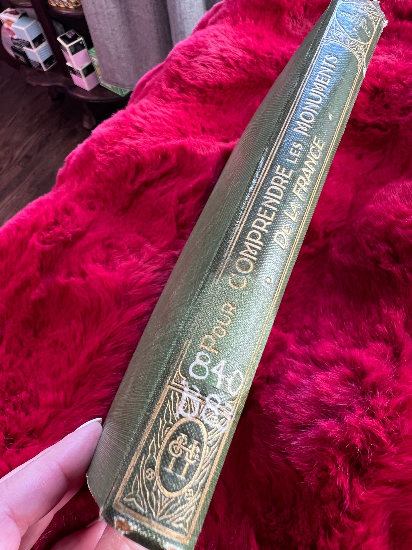 Vintage Pour COMPRENDRE LES MONUMENTS DE LA FRANCE Book Copyright 1918 - Hardcover