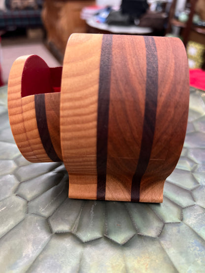 Hand Carved Wood Box by Ken Baltuska VIII