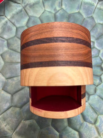 Hand Carved Wood Box by Ken Baltuska VIII