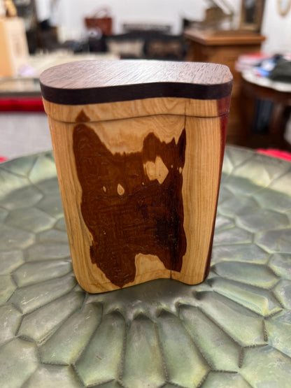 Hand Carved Wood Box by Ken Baltuska VII