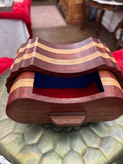 Hand Carved Wood Box by Ken Baltuska III