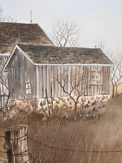 "From Our Window" Original Acrylic Painting by Artist Tom Agazzi
