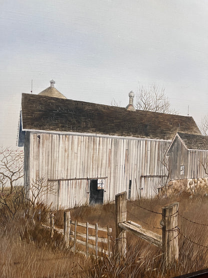 "From Our Window" Original Acrylic Painting by Artist Tom Agazzi