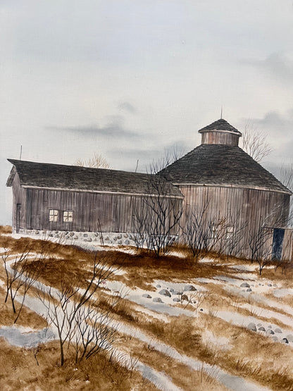 "Clearing" Original Acrylic Painting by Artist Tom Agazzi