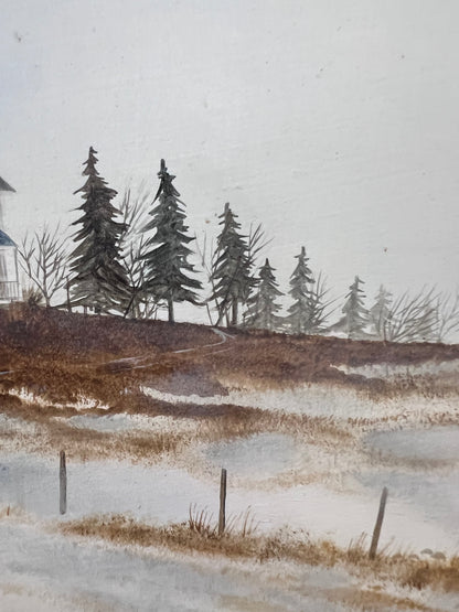 "Clearing" Original Acrylic Painting by Artist Tom Agazzi